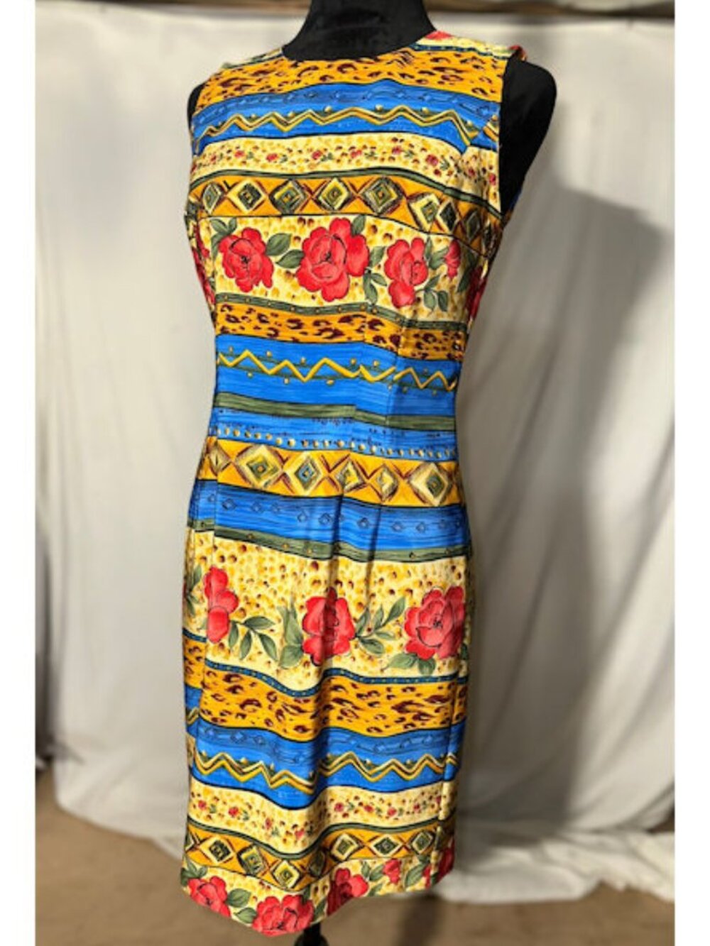 Dress from Sag Harbor, Size 4P, Vibrant Colors, Sleeveless